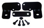 RT Off-Road RT28003 Windshield Light Mount Bracket Set for 2007-2018 Jeep JK Wrangler, Attaches Off-Road Lamps to Windshield Frame