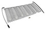 RT Off-Road RT26078 Formed steel 3D One-Piece Grille for 2007-2018 Jeep JK Wrangler, Gloss black powder coat with clear coat polished