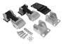 RT Off-Road RT34083 TJ Style Polished Stainless Steel Hood Catch Kit for Jeep 1955-1986 CJ-5, CJ-6, CJ-7, CJ-8 and 1987-1995 YJ