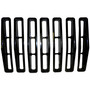 RT Off-Road RT26031 Grille Insert Set Front - Fits 1987-1995 Jeep YJ Wrangler (Snap-In)