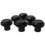 RT Off-Road RT27002 HVAC Heater Control Knob Front - Fits 1976-1986 Jeep CJ-5, CJ-7, CJ-8, Set of 6