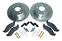 RT Off-Road RT31012 Front Performance Brake Kit with Drilled & Slotted Rotors for Jeep 1999-2006 TJ Wrangler and 1999-2001 XJ