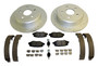 RT Off-Road RT31028 Rear Performance Brake Kit for Jeep 07-18 JK Drilled & Slotted Rotors & Hardware