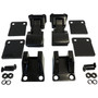RT Off-Road RT34084 Hood Latch Assembly Front Left & Right Upper & Lower - Fits 1955-1986 Jeep CJ-5, CJ-6, CJ-7, CJ-8