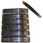RT Off-Road RT26041 Grille Insert Set Front - Fits 1997-2006 Jeep TJ Wrangler, Snap-In Type