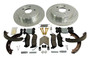 RT Off-Road RT31009 Rear Performance Brake Kit for for Jeep 2005-2010 WK, WH Grand Cherokee w/o SRT8 Package and 2006-2010 XK, XH