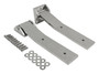 RT Off-Road RT34082 Stainless Tailgate Hinge Set, Upper & Lower for Jeep 2007-2018 JK Wrangler