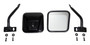 RT Off-Road RT30021 Quick Release Mirror Set for 1976-2018 Jeep CJ-7, CJ-7, YJ, TJ, JK Wranglers, Mounts to the side of the upper