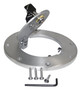 RT Off-Road RT26039 Brushed Aluminum Locking Fuel Door for 1997-2006 Jeep TJ Wrangler, Includes Lock and Keys, Fits All Models