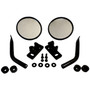 RT Off-Road RT30020 Quick Release Mirror Set Left & Right - Fits 2007-2018 Jeep CJ-8