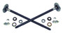 RT Off-Road RT23001 Chromoly Axle Shaft Set for Jeep 1993-2006 YJ, TJ Wrangler, 1992-2001 XJ Cherokee, MJ Comanche, 1993-1996 ZJ