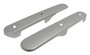 RT Off-Road RT27035 Interior Door Accent Set for 2007-2010 Jeep JK Wrangler w/ Power Windows, Set of 2, Plastic, Brushed Silver Finish