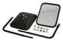 RT Off-Road RT30005 Left and Right Black Textured Trail Mirror Set for 1976-1983 Jeep CJ-5, CJ-7, CJ-8, 1987+ Jeep YJ, TJ, JK, JL