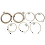 RT Off-Road RT31054 Brake Line Kit Front & Rear Left & Right - Fits 1987-1995 Jeep YJ Wrangler