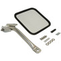 RT Off-Road RT30007 Mirror Kit Front Left - Fits 1955-1986 Jeep CJ-5, CJ-6, CJ-7, CJ-8