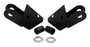 RT Off-Road RT30010 Black Mirror Relocation Bracket Set for 87-95 Jeep YJ Wrangler, Left & Right, Includes 2 Brackets, 2 Spacers, and
