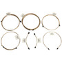 RT Off-Road RT31051 Brake Line Kit Front & Rear Left & Right - Fits 1997-1906 Jeep TJ Wrangler