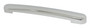 RT Off-Road RT27025 Grab Handle Cover for Select 2007-2010 Jeep JK Wrangler, Plastic, Polished Chrome Finish