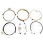 RT Off-Road RT31052 Brake Line Kit Front & Rear Left & Right - Fits 1997-2006 Jeep TJ Wrangler