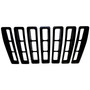 RT Off-Road RT26043 Grille Insert Set Front - Fits 1997-2006 Jeep TJ Wrangler (Snap-In)