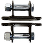 RT Off-Road RT27068 Shock Bar Pin Eliminator Kit Rear Left & Right Upper - Fits 1997-2018 Jeep JK & TJ Wrangler