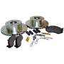 RT Off-Road RT31013 Disc Brake Upgrade Kit Front Left & Right - Fits 1997-1999 Jeep TJ Wrangler