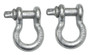 RT Off-Road RT33005 D-Ring Set, Includes 3/4" D-Rings, Working Load Limit: 9,600 lbs.