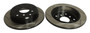 RT Off-Road RT31042 Rear High Performance Rear Slotted Rotor Set for 1994-1998 Jeep ZJ, ZG Grand Cherokee, Includes Left and Right