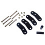 RT Off-Road SE04 Heavy Duty Shackle Kit for 1987-1995 Jeep YJ Wrangler, Front or Rear, Left or Right, Includes 4 Plates & Hardware