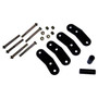 RT Off-Road SE04 Heavy Duty Shackle Kit for 1987-1995 Jeep YJ Wrangler, Front or Rear, Left or Right, Includes 4 Plates & Hardware