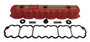 RT Off-Road RT35002 Red Aluminum Valve Cover Kit for Jeep 1993-2004 TJ, YJ Wrangler, 1993-2001 XJ Cherokee, 1993-2004 ZJ, ZJ, WJ, WG