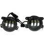 RT Off-Road RT28107 LED Fog Light Set Front Left & Right - Fits 2010-2012 Jeep JK Wrangler