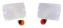 RT Off-Road RT28012 Clear Parking Lamp Set w/ 2 Amber Bulbs for 1987-1993 Jeep YJ Wrangler, Modifications to Wiring Necessary for