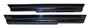 RT Off-Road RT26046 Rocker Panel Guards for 1997-2006 Jeep TJ Wrangler, Black Gloss, Includes Hardware, Set of Two