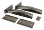 RT Off-Road RT34065 Stainless Steel Tailgate Hinge Set for 1997-2006 Jeep TJ Wrangler, Includes 2 Hinges & Hardware