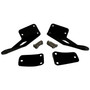 RT Off-Road RT28082 LED Light Bar Hood Bracket Set - Fits 1997-2006 Jeep TJ Wrangler