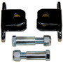 RT Off-Road RT27067 Front Lower Shock Bar Pin Eliminator Kit for 1997-2006 Jeep TJ Wrangler, 1984-2001 Jeep XJ Cherokee, 1986-1992