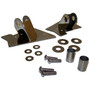 RT Off-Road RT30015 Stainless Steel Mirror Relocation Brackets for 1997-2002 Jeep TJ Wrangler, Includes 2 Brackets, 2 Spacers, and 2