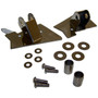 RT Off-Road RT30015 Stainless Steel Mirror Relocation Brackets for 1997-2002 Jeep TJ Wrangler, Includes 2 Brackets, 2 Spacers, and 2