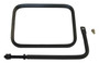 RT Off-Road RT30004 Left or Right Black Textured Trail Mirror for 76-83 Jeep CJ-5, CJ-7, CJ-8, 1987+ Jeep YJ, TJ, JK, JL Wranglers