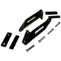 RT Off-Road RT28087 LED Light Bar Hood Bracket Set - Fits 2007-2018 Jeep JK Wrangler