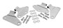 RT Off-Road RT34070 Polished Stainless Steel Hood Hinge Set for 2007-2018 JK Wrangler w/ 2 Door