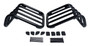 RT Off-Road RT34102 Black Tail Light Guard Set for 2007-2018 Jeep JK Wrangler, Stainless Steel Powder Coated, Includes 2 Guards and