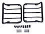 RT Off-Road RT34102 Black Tail Light Guard Set for 2007-2018 Jeep JK Wrangler, Stainless Steel Powder Coated, Includes 2 Guards and