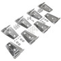 RT Off-Road RT34079 Stainless Door Hinge Kit Front & Rear Left & Right Upper & Lower - Fits 2007-2018 Jeep JK Wrangler