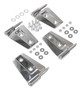 RT Off-Road RT34071 Stainless Steel Door Hinge Kit For 2007-2018 JK Wrangler w/ 2-Doors, Includes 4 Hinges
