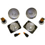 RT Off-Road RT28018 Parking & Side Marker Light Kit Front - Fits 2007-2013 Jeep JK Wrangler
