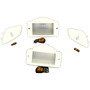 RT Off-Road RT28015 Parking & Side Marker Light Kit Front - Fits 1997-2006 Jeep TJ Wrangler
