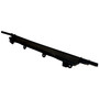 Crown Automotive 68205093AC Rear Fascia Bracket for 2014-2018 Jeep KL Cherokee w/ Single Exhaust Tip - Black Plastic, Sold Individually