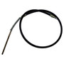 Crown Automotive J5361029 Front Parking Brake Cable for Jeep 1980-1988 J-20 w/ 4-Speed Manual Transmission, 1980-1988 SJ, J-10 w/ 4.2L